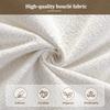 Upholstered Bed, Double Bed, 180*200cm, Hydraulic Functional Bed, Bed with Slat Grate, Headboard & Large Storage Space, Bouclé