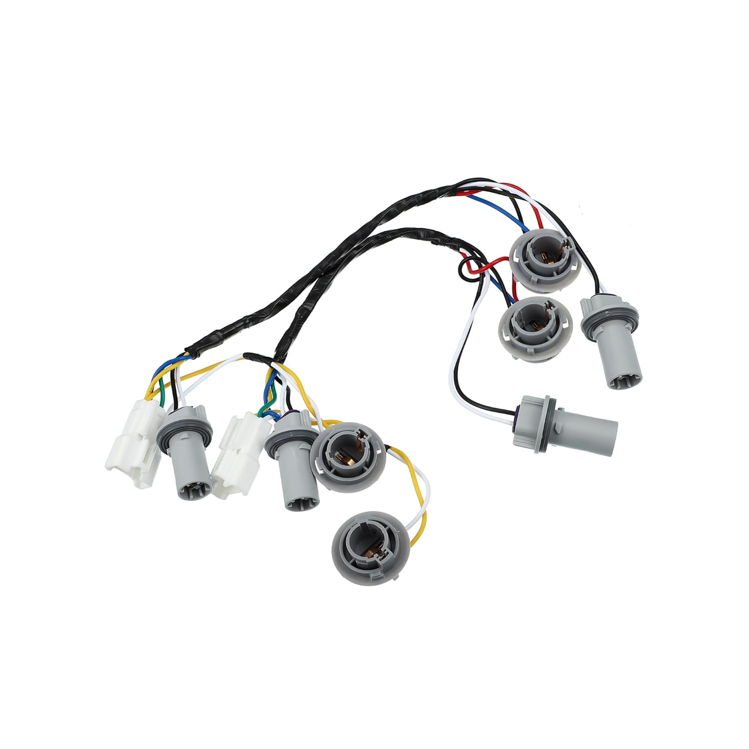 2 Pcs Tail Lamp Holder and Wiring Harness 92450-3Q000 for Hyundai Sonata Sedan 2.0L 2.4L 2011-2014 Rear Tail Light Lamp Wiring Harness Socket Holder