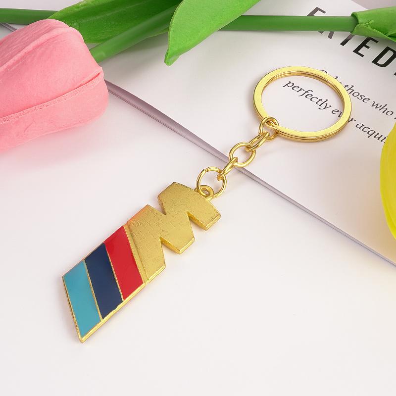 Luxury Metal Keychain Key Buckle Key Ring Auto Emblem Accessories For BMW E90 E91 E92 E93 E60 E61 F10 F07 E64 E63 Key Decoration cysh69