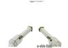 Stainless Steel Exhaust Manifold & Heat Shield for Mercedes G63 AMG W463 5.5TT