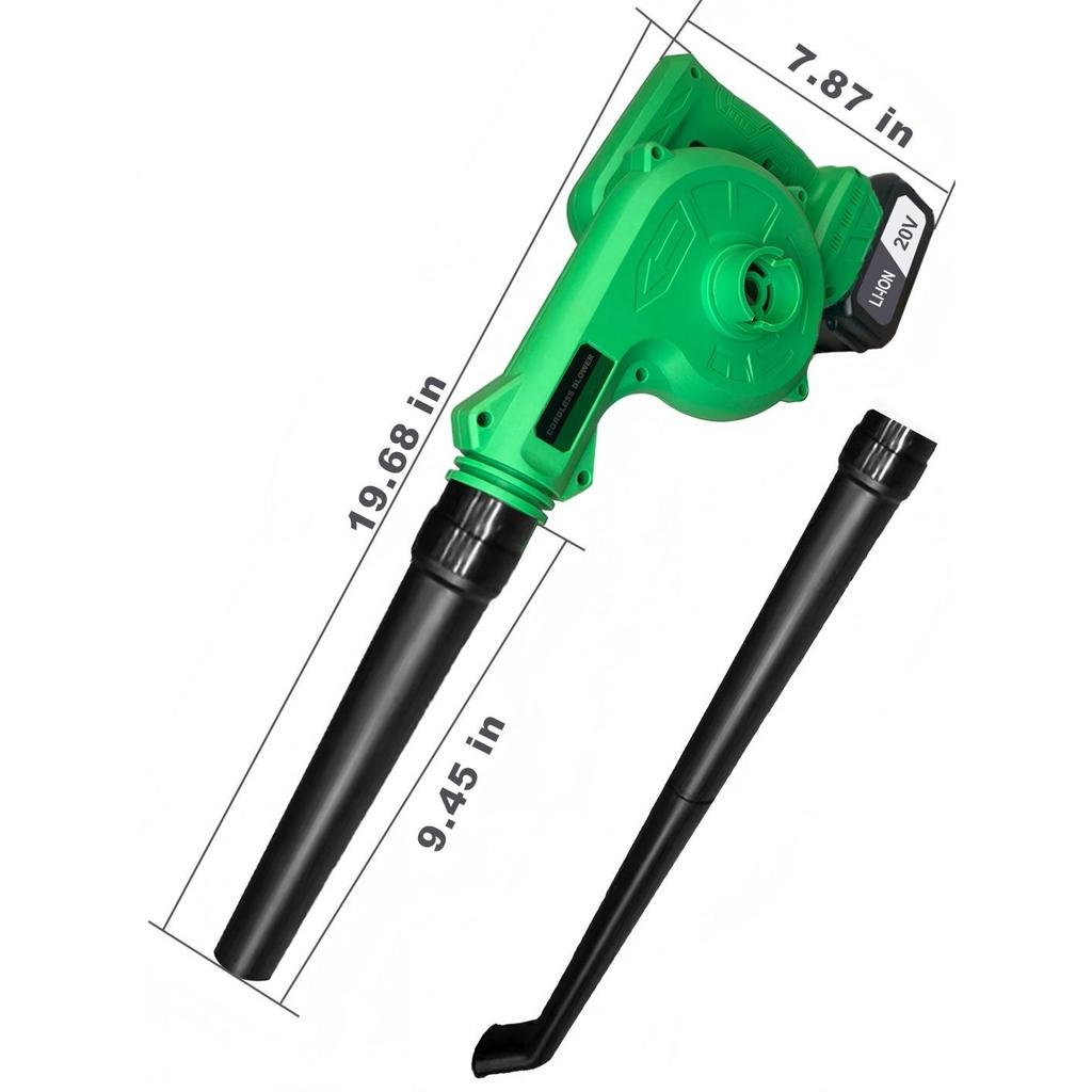 20V Cordless Electric Blower Powerful Leaf Cleaner with Battery Power Drop Shipping for EU