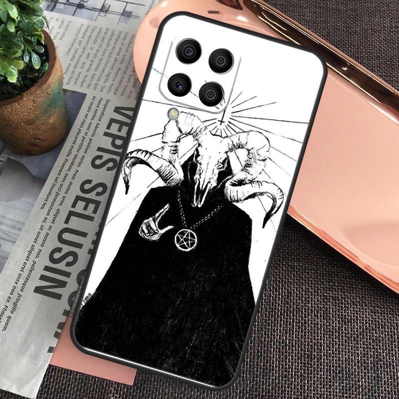 Devil Satan Dark Art Case For Samsung Galaxy M32 M31 M12 M52 M13 M33 M53 M11 M51 M15 M55 M14 M34 M54 M20 M30s