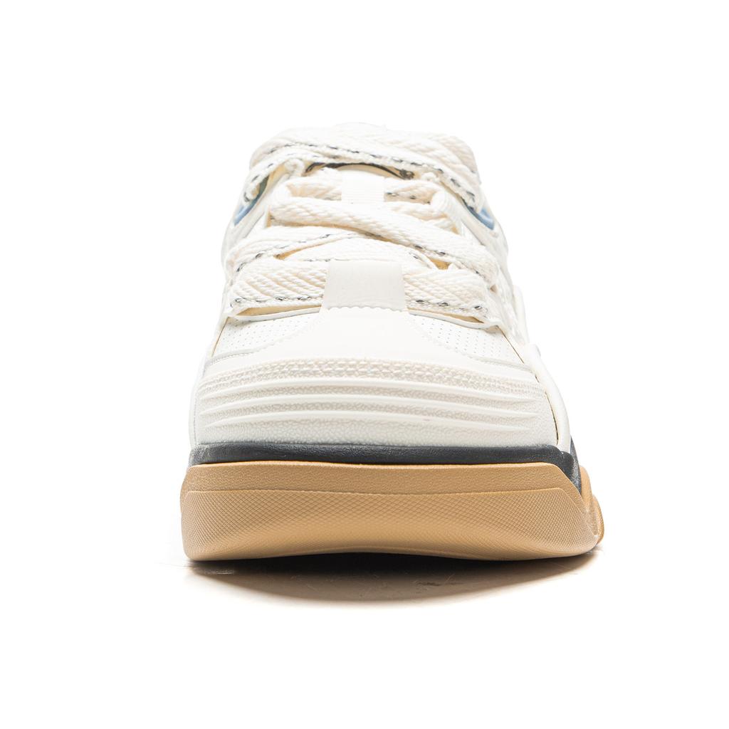 Li Ning Journey 2.0 Thick Sole Cushioning Bread Shoes Men Sneakers Off-White AGCV327-1