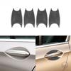 4Pcs Real Carbon Fiber Exterior Door Bowl Cover Decal For BMW 7 Series F01 09-14