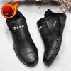 Fashion British Style Fashion Short Boots Men  Luxury Leather Anti Slip Comfortable Work Shoes Outdoor Travel Sports Casual Shoes 2024