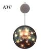 Indoor Holiday Atmosphere Lamp Halloween Window Decor Light, Battery Powered Ghost Pumpkin Fairy Portable Operated Light String Lantern for