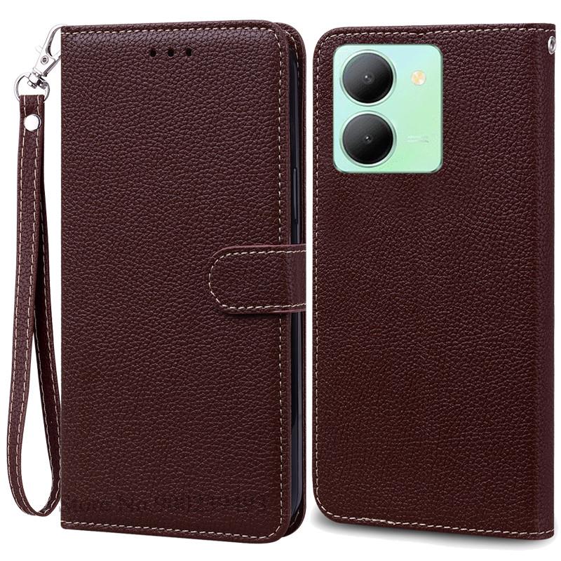 Y36 Hülle Für Vivo Y36 Hülle Weiche Silikon Rückseite Handyhülle Für Vivo Y36 5G Hülle Leder Klapp Brieftasche Hülle für VIVOY36 Y 36