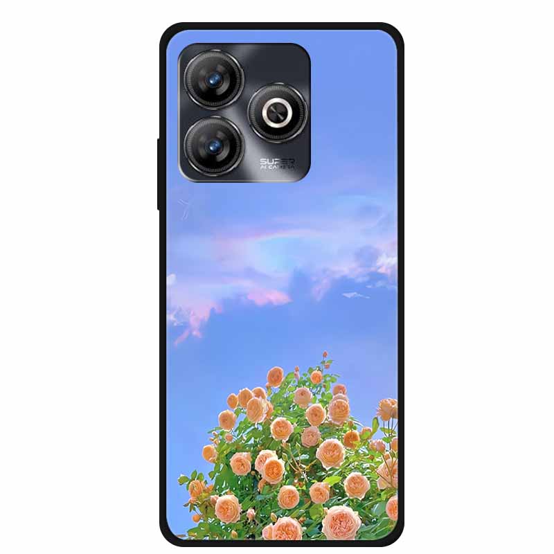 

For ZTE Blade A75 Phone Case Cover Luxury Silicone Shield TPU Soft Back Cover Fashion Girls Cover for Funda Z2359 ZTE A 75 4G -ZTE Blade A75 4G