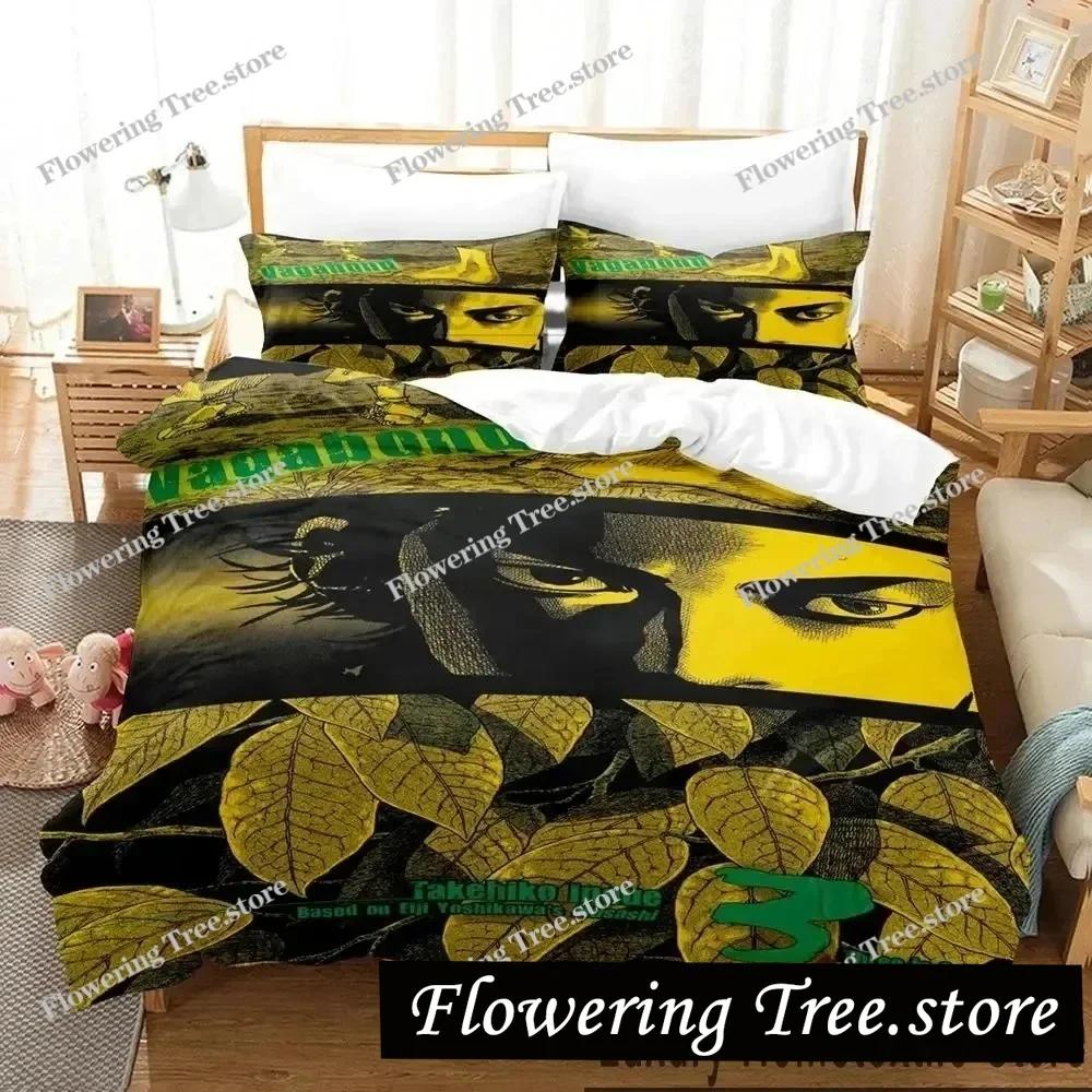 3D Print Vagabond Bedding Set Duvet Cover Bed Set Quilt Cover Pillowcase Comforter king Queen Size Boys Adult Bedding Set029
