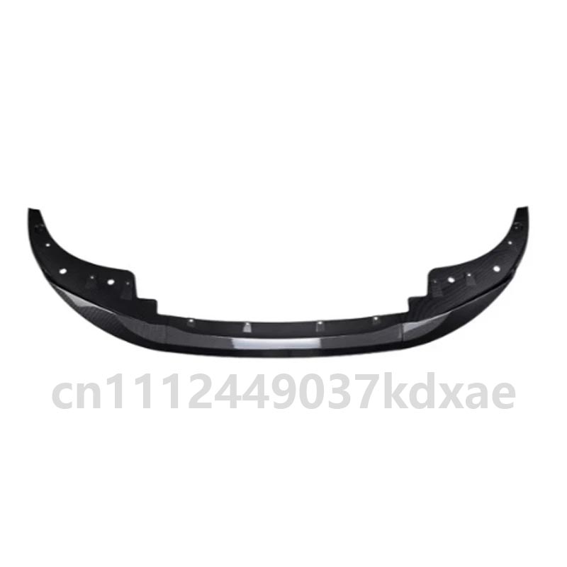 For 2020+ BMW 4 Series 425i 430i G22 G23 MP Front Bumper Spoiler Lip Carbon Fiber Look/Gloss Black Lower Air Dam Protector