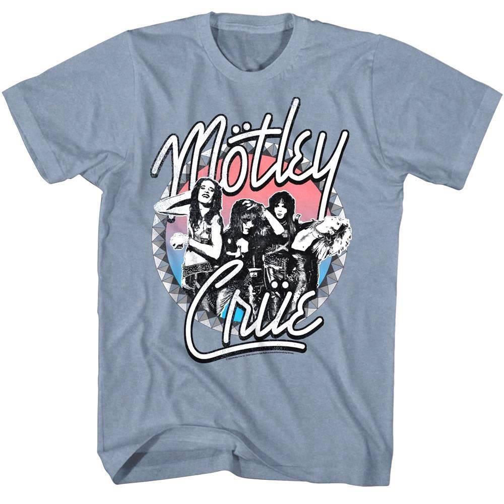 Motley Crue Star Studded Men T Shirt XL