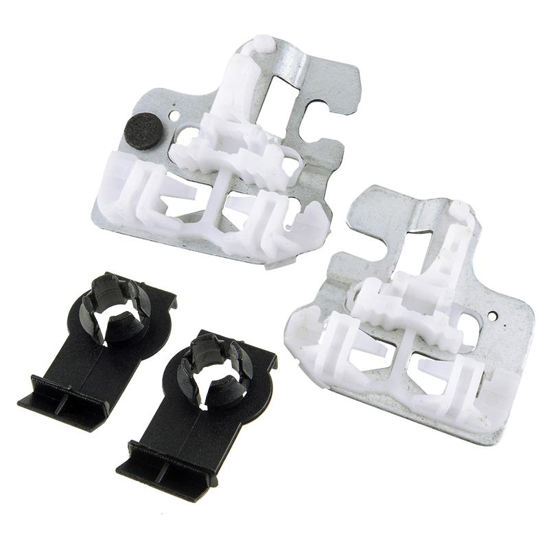 51357125059 4Pcs Front Left & Right Window Regulator Repair Clips Fit for BMW X5 E53 2000 2001 2002 2003 2004 2005 2006