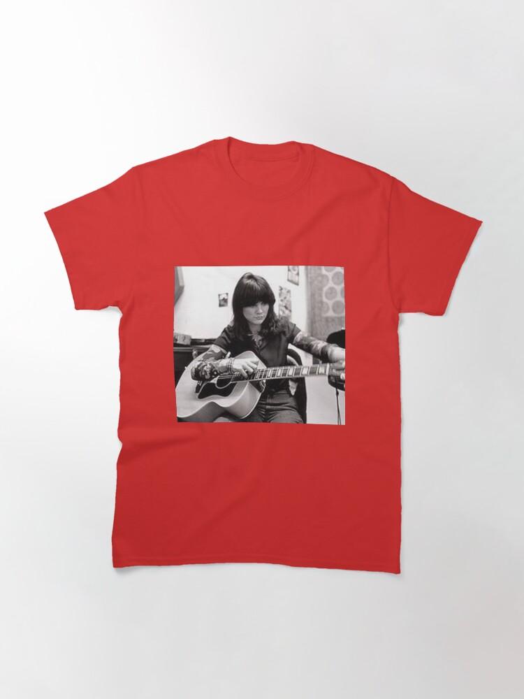 Linda Ronstadt Linda Ronstadt Accoustic Guitar Classic T-Shirt