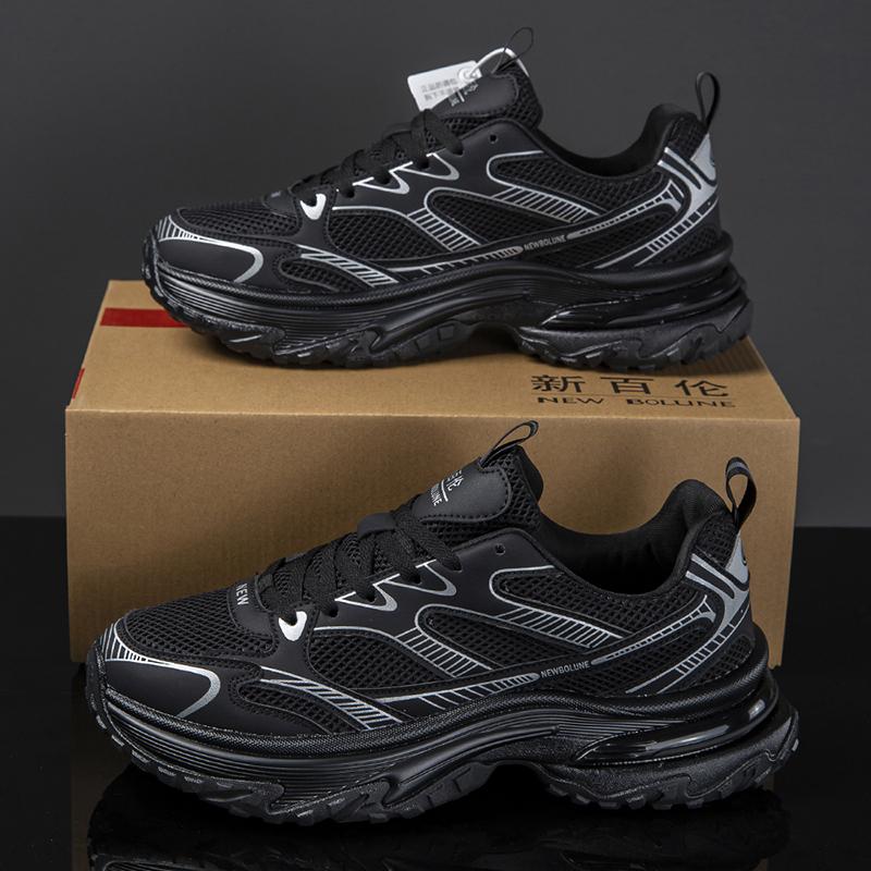 Women's Sports Running Shoes Mesh Combination Breathable Cushion Lightweight EV Sole New Series