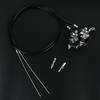 Throttle Cable Control Kit Manual Switch for GX160 GX200 Engines Heavy Duty Wire Assembly for Compactor Trowel System Maintenance