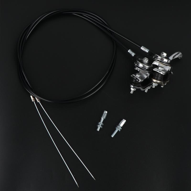 Throttle Cable Control Kit Manual Switch for GX160 GX200 Engines Heavy Duty Wire Assembly for Compactor Trowel System Maintenance