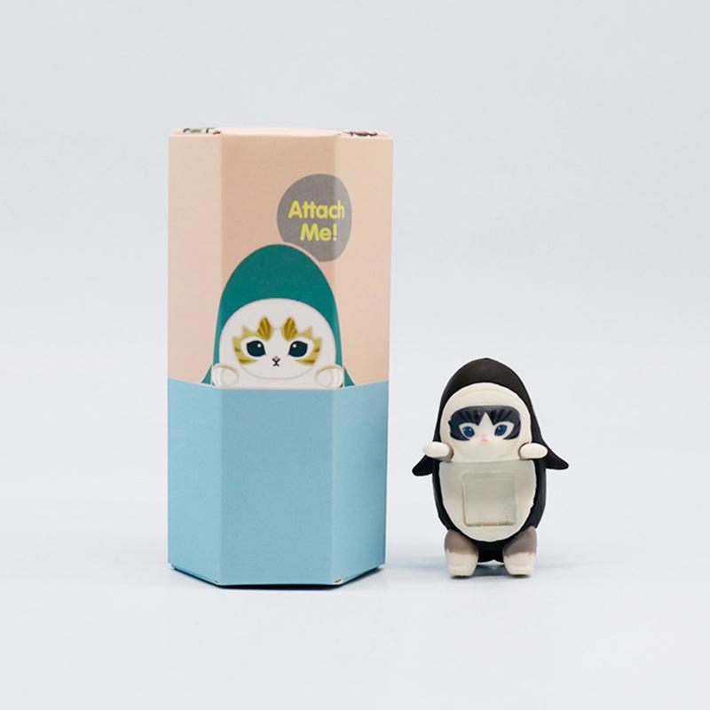 1/12Pcs Kawaii Cat Figurines Blind Box Action Figure Cute Doll Mystery Box Mobile Phone Car Decor Accessories Toys