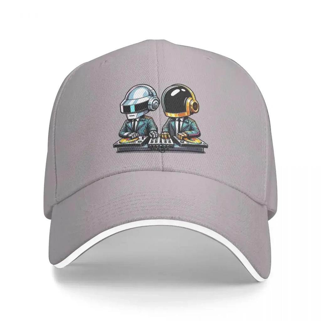 Daft Punk Hat Unisex HipHop Hats Sun Hat Golf Hats Breathable Snapback Caps Baseball Cap Summer
