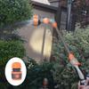 Garden Hose with G3/8 Thread Adapter Shut Off Long Handle Simple Assembly for Flower Beds
