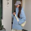 New short cotton-padded women's winter warm hooded windproof cotton-padded jacket loose and thickened fashion jacket