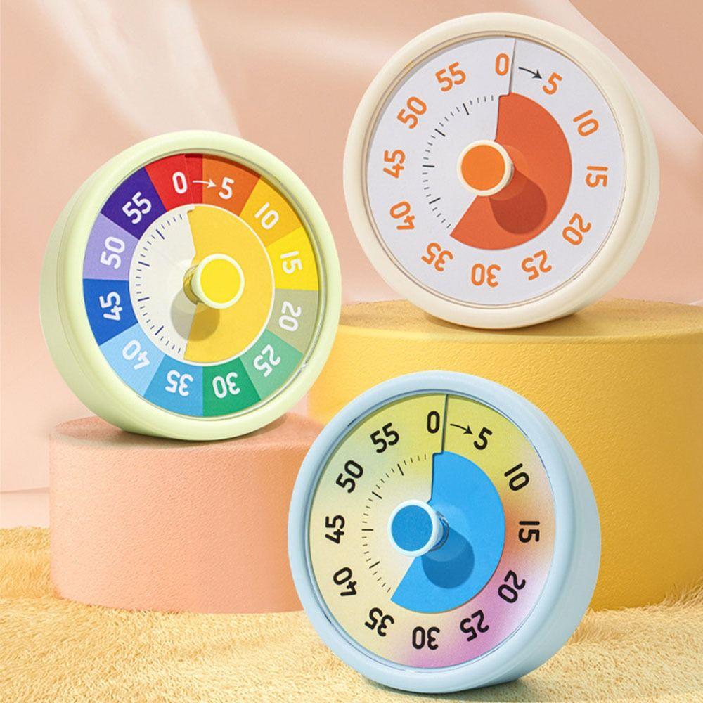 60 Minutes Countdown Timer Time Management Kitchen Timer Cartoon Visual Timer Students Learning