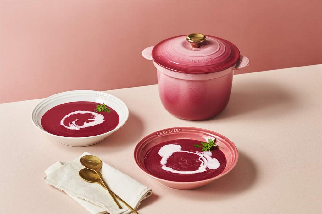 LE CREUSET Cast Enamel Pot Cocotte Every 20 Berry Gas IH Oven Compatible Japanese [Authorized Product]