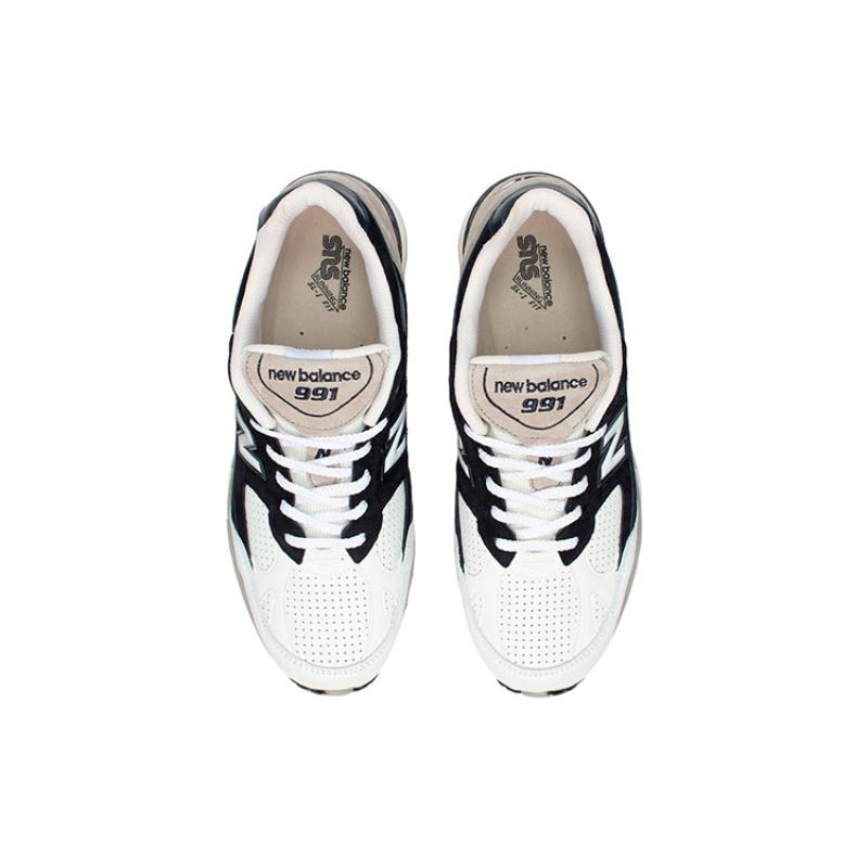 New Balance Sneakersnstuff X New Balance 991 Made In England 'Perforated Pack Navy White' Sneakers M991PJ