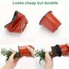 Thin Section Flowerpot Plastic Grow Box Fall Resistant Tray For Home Garden Plants Nursery Cup Transplant Flower Plant Pots