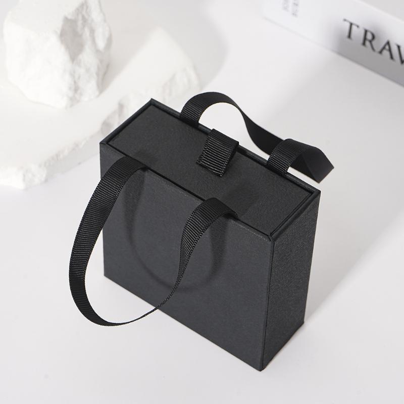 Jewelry Drawer Organizer Box Ring Earring Bracelet Necklace Pendant Portabl Storage Paper Case Jewellery Packaging Display