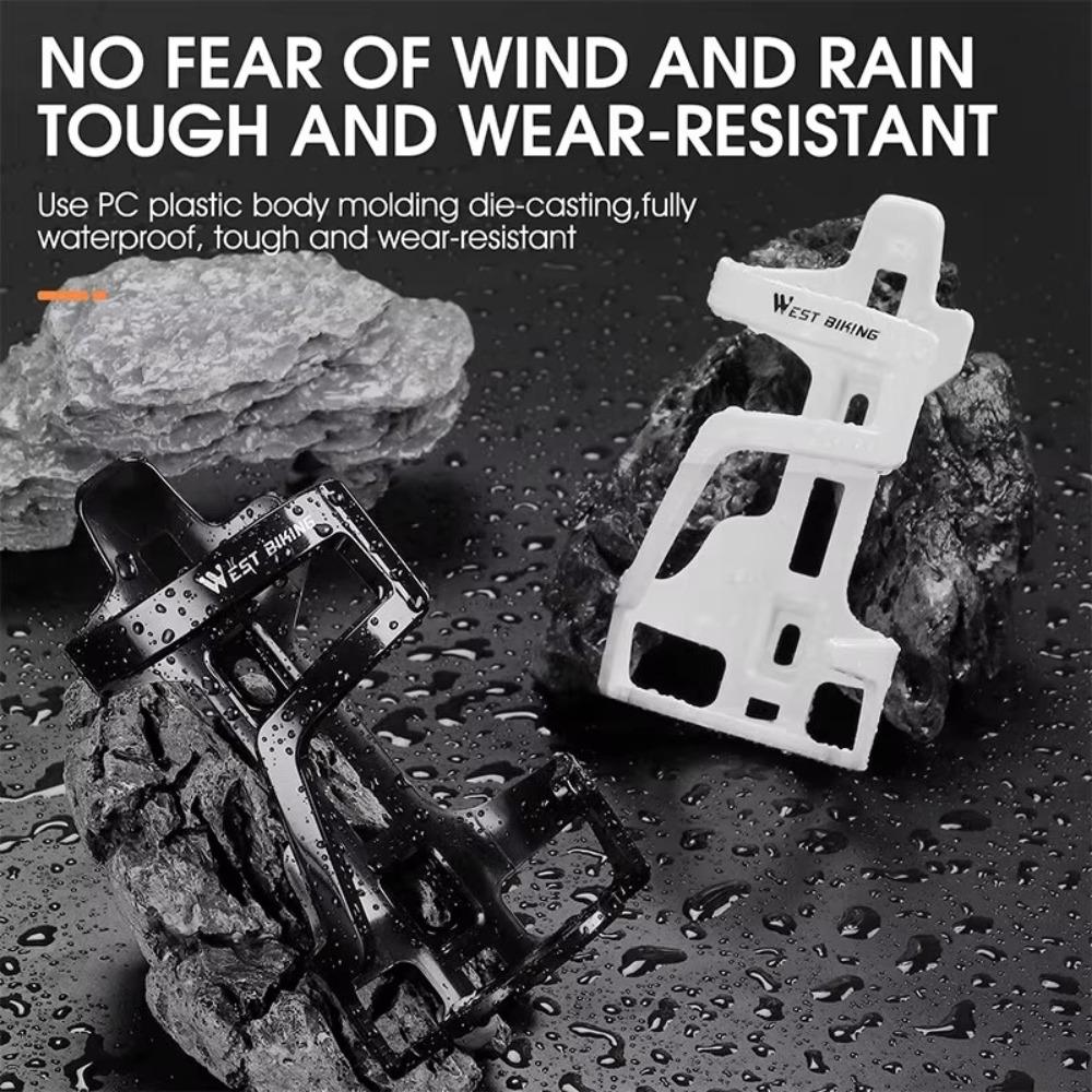 Lightweight Bicycle Water Bottle Holder Non-slip Straps PC Bike Water Bottle Cage Cycling Bottle Bracket for MTB Road Bike