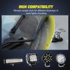 Stainless Steel Car Auto Hood LED Work Light Bracket Holder Egnine Cover Edge Pillar Universal Lamp Rotatable Mounting Clamp