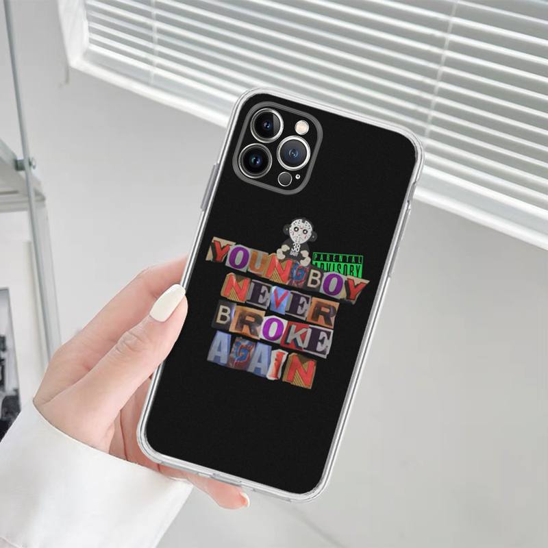 Yinuoda Youngboy Never Broke Again Telefonhülle Silikon weich für iPhone 14 13 12 11 Pro Mini XS MAX 8 7 6 Plus X XS XR Cover