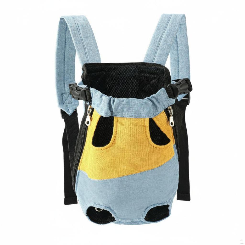 Hands Cat Backpack Lightweight ChestMounted Pet Carrier Breathable Chest for