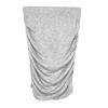 Korean Dongdaemun Slim High-Waisted Light Beige Pleated Short Skirt for Women