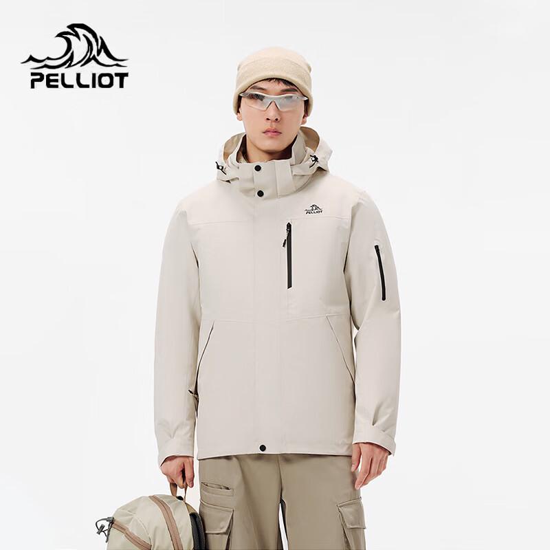 Pelliot Men s 3-in-1 Down Lined Waterproof Mountaineering Jacket S