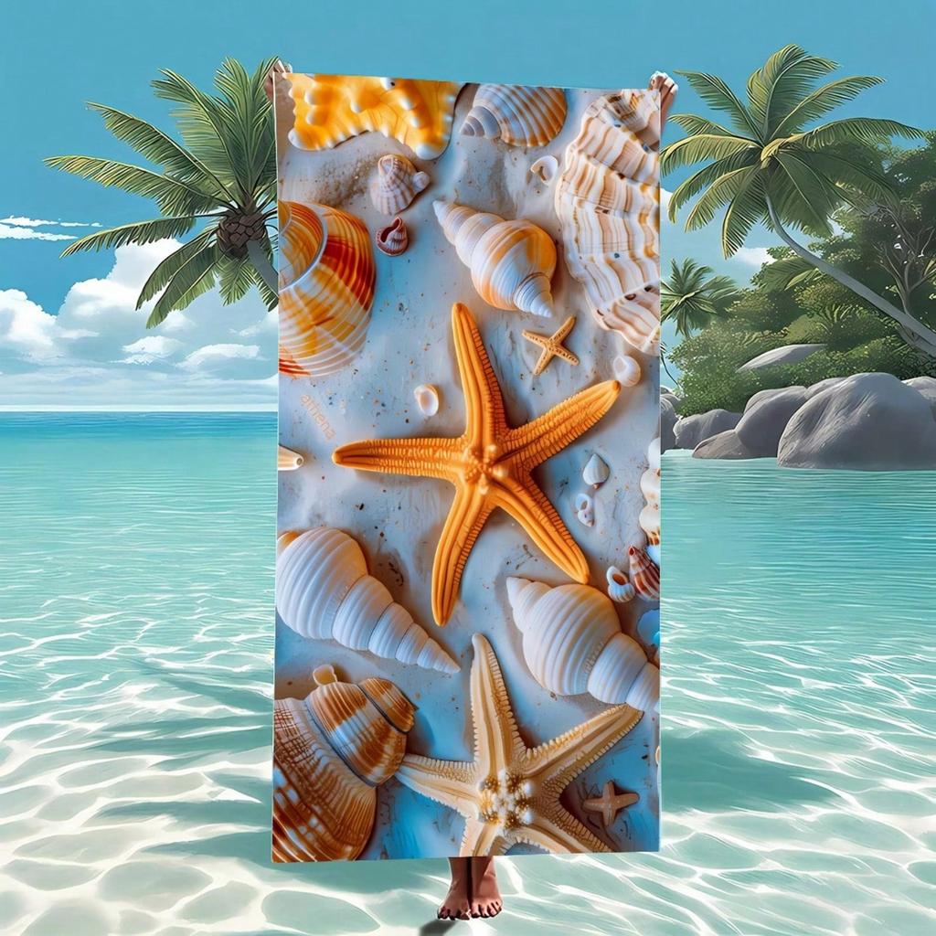 Toalla de Playa de Fibra Ultrafina de Secado Rápido,Tamaño Extra Grande,Amigable con la Piel,Protección Solar,Anti-Arena,Buena Absorción de Agua