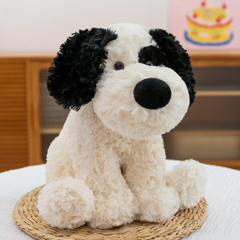 Lop-eared Pirate Dog Plush Toy Children Sleeping Pillow Collar Dog Home Ornament Office Doll Birthday Gift