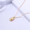 Pearl stud earrings design earrings copper plated real gold fashion earrings fashion versatile earrings