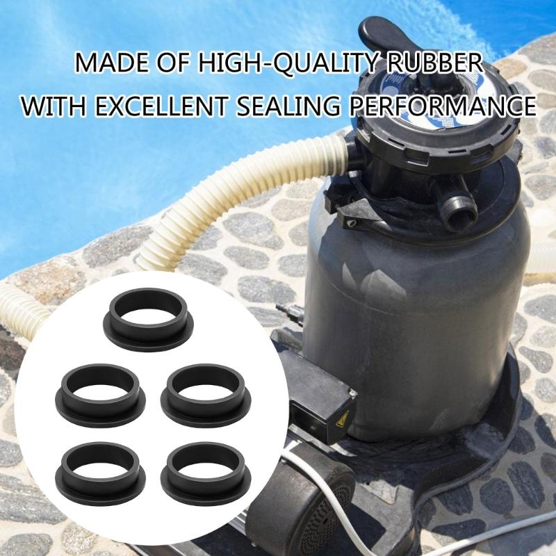 4/5Pcs L-Shape O-Rings Gasket Replacement for 11228 11412 Sand Filter Pumps Motor Seals Repair Set Repalcement Parts