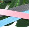 Meetee 45Meters 10-20mm Colored Nylon Webbing Tape Handbag Strap Ribbon Gift Packing Decoration Band Sewing Garment Accessories