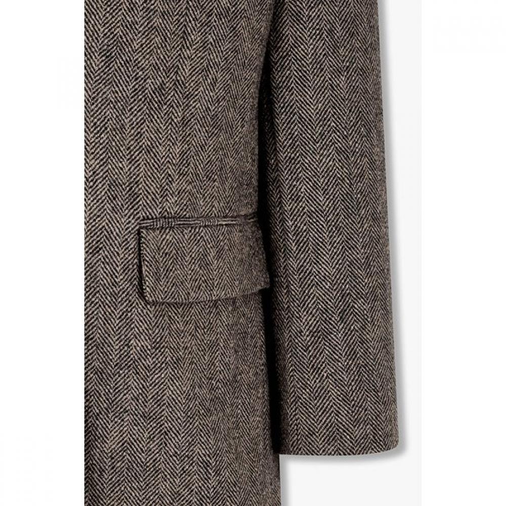Studio Tomboy Herringbone Wool Blend Jacket 9175412982