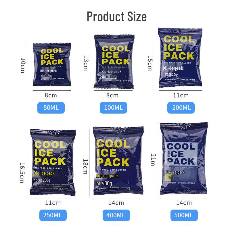 Junsheng Reusable Biological Ice Packs for Shipping & Cooling