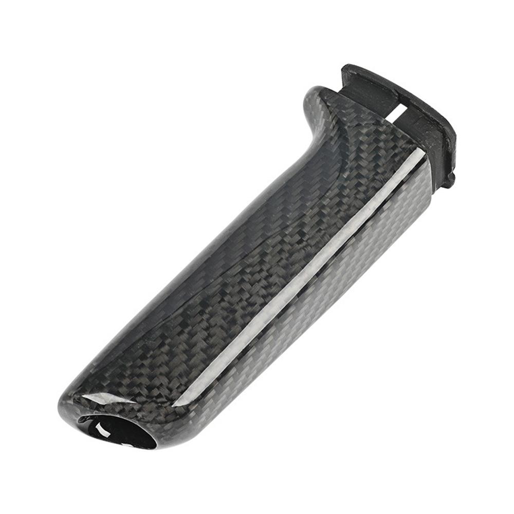Real Carbon Fiber For Bmw E46 E90 E92 E60 E39 F30 F34 F10 F20 Accessories Universal Car Handbrake Grips Cover Interior Trim Real carbon fiber