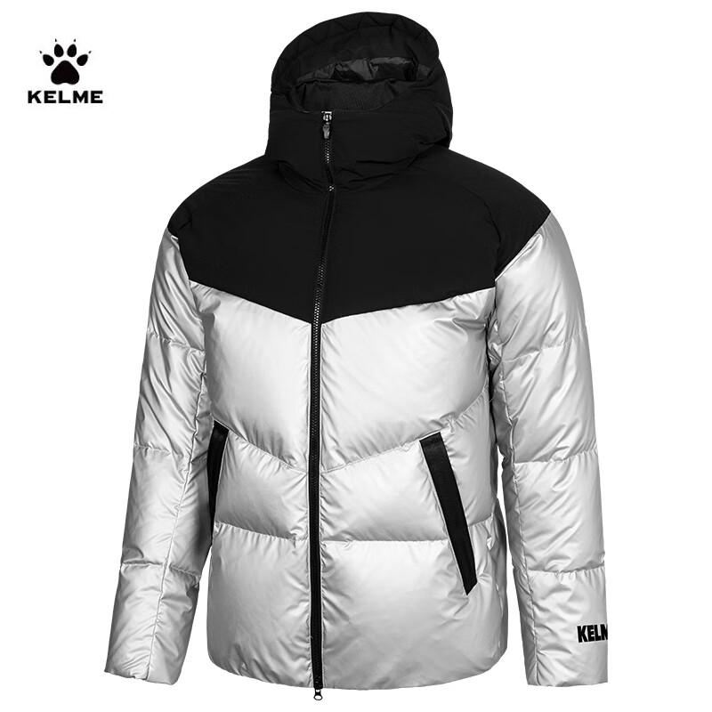 

Kelmê Men s Hooded Mid-Length Puffer Jacket M