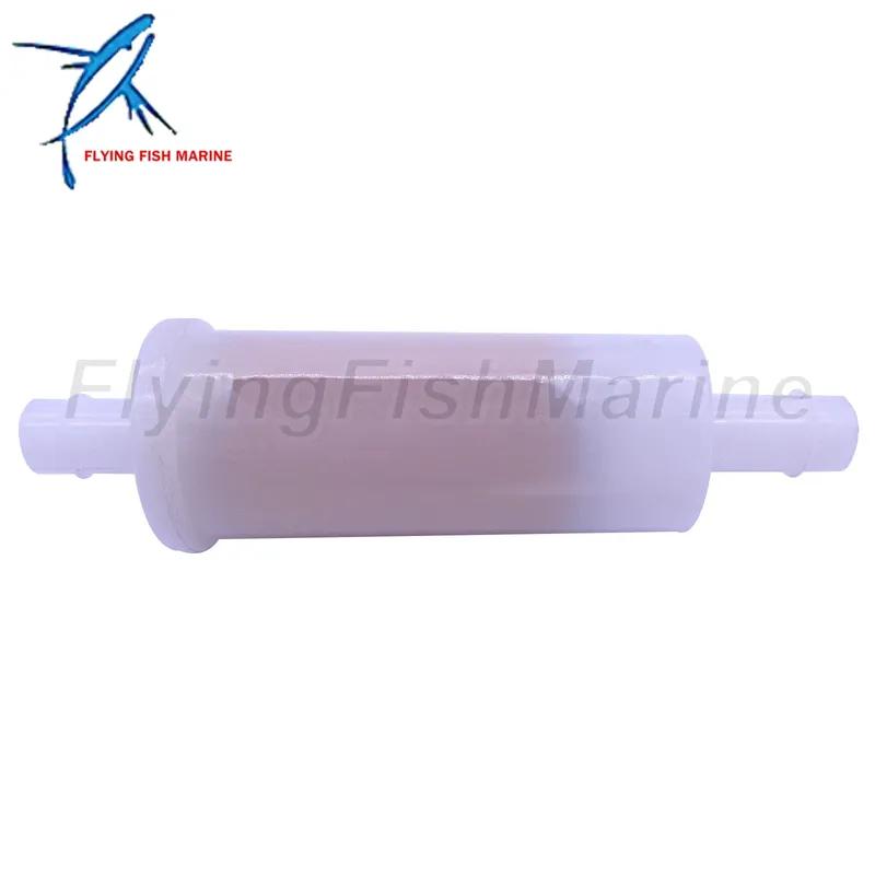 65W-24251-10 Fuel Filter for Yamaha Boat Motor 30HP 40HP,  Marine 18-7830, 5/16 Inch(8mm)
