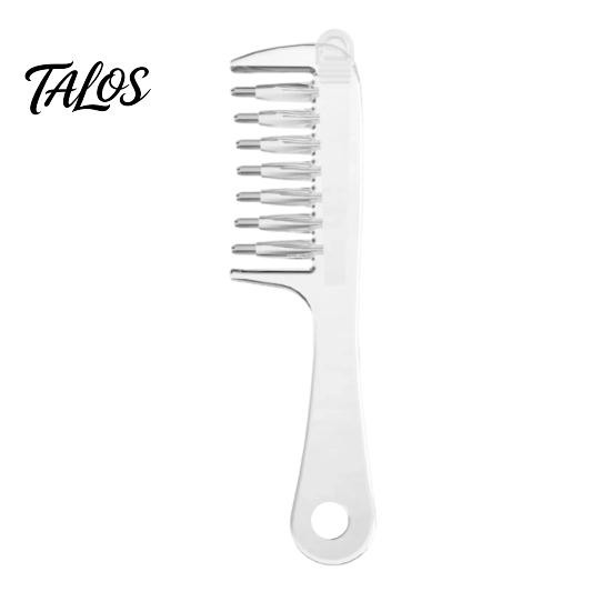 Essential Oil Hair Comb Scalp Applicator Comb, Round Massage Ball Teeth Design, 10ml Capacity, for Growth Clear Leakproof Portable Liquid Dispenser