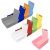 5pcs Dental Lab Storage Box Colourful ABS Plastic Work Tray With Clip Holder Turnover Box Durable Container Dentistry Tools