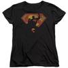 Superman "S Shield Knockout" Women's T-Shirt