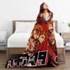 Gachiakutas Anime Warm Blanket  Airplane Travel Plush Bedding Throws Graphic Couch Bed Flannel Bedspread Sofa Bed Cover