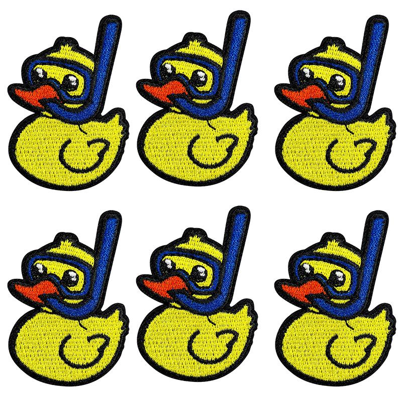 10pcs /Lots Cartoon Summer Surf Style Embroidered Fruit Drinks Patch Iron On Patches For Clothing Lobster Turtle Starfish Sew Diy